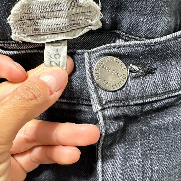 Current/Elliott The Ankle Skinny Cheville Jeans Size 28 $248 - Picture 10 of 14